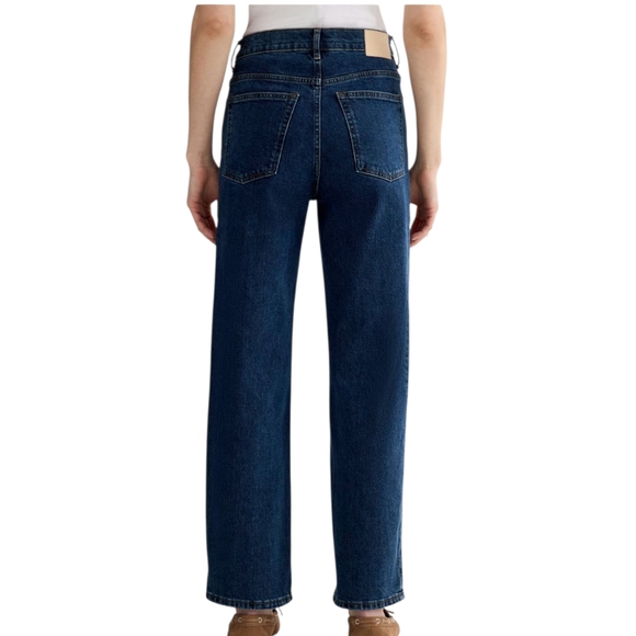 NEW Everlane The Way-High Slim Jean  Size 29S Dark Indigo - Picture 1 of 16